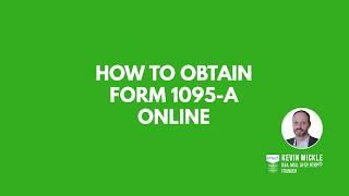 In 60 seconds Access IRS Form 1095-A Online - Mickle & Associates P.A.