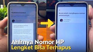 Cara Hapus Nomor FB yang Lengket