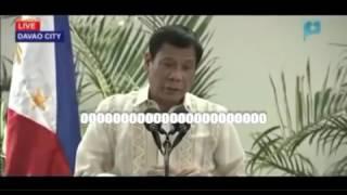 PHILIPPINES PRESIDENT DUTERTE A HAPPY CONGRATULATORY CALL TO U.S PRES. TUMP DECEMBER 3 2