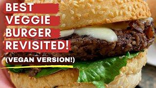 VEGAN MUSHROOM WALNUT BURGERS - My Fave Veggie Burger 100% Plant-Based
