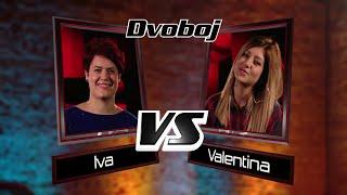 Valentina vs. Iva Stay With Me Baby - The Voice of Croatia - Season1 - Battle3