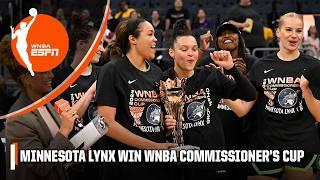 MINNESOTA LYNX WIN 2024 WNBA COMMISSIONERS CUP   SportsCenter