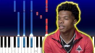 Lil Baby - Emotionally Scarred Piano Tutorial