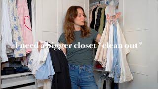 a much needed closet clean out *2024*