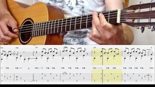 Windy And Warm for Fingerstyle Guitar + Tabs Performance  TutorialVersion Marcel Dadi