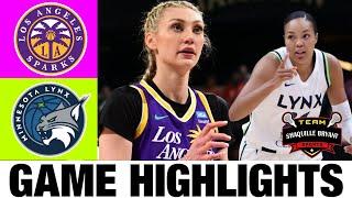 Los Angeles Sparks vs Minnesota Lynx Highlights  Womens Basketball  2024 WNBA