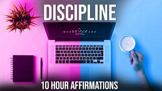 10 HOURS of Powerful Affirmations for Discipline Focus and Productivity  Reprogram Your Mind Here