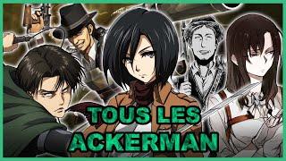 Les 7 Membres du clan Ackerman expliqués 