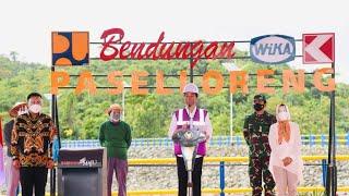 LIVE Peresmian Bendungan Paselloreng dan Bendung Gilireng Kabupaten Wajo 9 September 2021