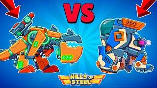 TANK REX VS TANK KONG Which Tank is the Best? Hills of Steel