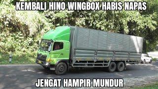 Kembali Hino Wingbox Habis Napas Dan Hampir Mundur 