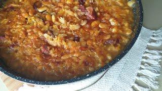  Pasulj sa kiselim kupusom iz rerne - Beans with sauerkraut from oven 