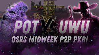 OSRS - PoT PURES OF TODAY vs. UNWANTED P2P PKRI  30v30  DEEP WILDERNESS ACTION 30 MIN CAP