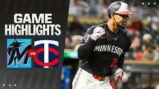 Marlins vs. Twins Game Highlights 92524  MLB Highlights