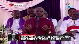 Joel Ogollas Speech General Ogollas son clears the air about his fathers time with Ruto