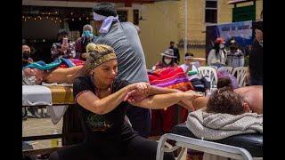 Freestyle massage course by IMA Ambassador Kinga Jenei Hungary