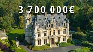 VISITE EXCLUSIVE DUN CHATEAU ET SON AÉRODROME À VENDRE 3 700 000€ EN NORMANDIE  EP6