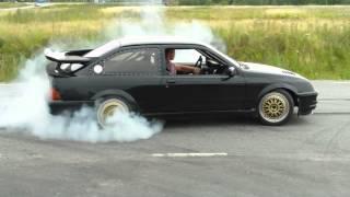 Ford Sierra Rs500 cosworth 2jz Burnout