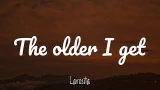 Alan Jackson - THE OLDER I GET Lyrics