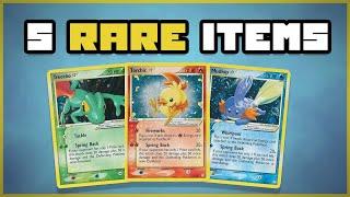 5 Rare Pokemon Items Youve Probably Never Heard Of