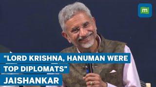 Indias Strategy Based On Indian Epics Jaishankar  Lord Krishna Hanuman Best Diplomats