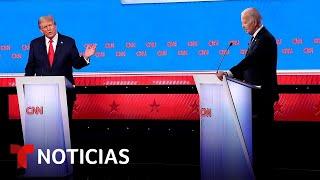 T Verifica aclara algunos de los dichos engañosos de Trump y Biden en el debate  Noticias Telemundo