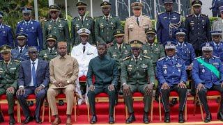 Le Chef de l’Etat à la sortie de promo de l’École de Guerre et de l’Institut de Défense du Sénégal