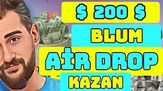 Blum ile BEDAVADAN + 200 $ AİRDROP KAZANMA  Blum Nedir Nasıl Kazanılır?  Telegram Airdropları