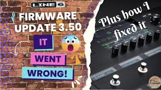 My Helix 3.50 Firmware Update Went Wrong Heres How I Fixed It