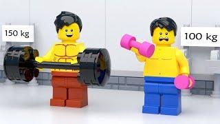 LEGO Gym Fail - Funny LEGO Stop Motion Animation 2018