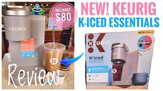 New Walmart Keurig K-Iced Essentials Iced & Hot Single Serve K Cup Coffee Maker Review