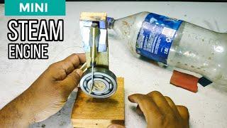 How To Make Mini Steam Engine  Diy Steam Engine  Homemade Steam Engine - Science Of Project