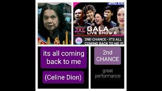 Its All Coming Back To Me  Celine Dion  -  2nd Chance X Factor Indonesia 2021 REACTION