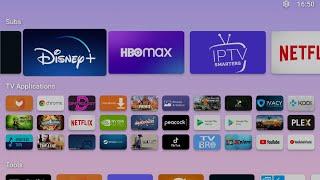 How To Change The Default Android TV Launcher Minimalistic Apple TV Like