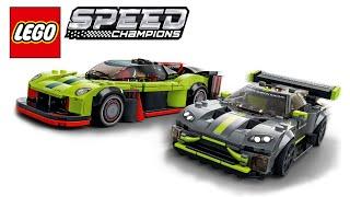 LEGO Speed Champions - Aston Martin Valkyrie AMR Pro & Vantage GT3 76910 - Speed build