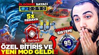 YENİ MEKA MODU GELDİ  5X BEDAVA ÜNVAN ÖZEL BİTİRME ANİMASYONU VE YENİ SİLAHLAR  PUBG MOBILE