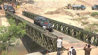 BRTF  Constructs 100 FT Alternative To Birma Bridge