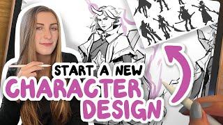 How I Start Designing a New Character  Part 1 My Character Design Process