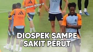 ENDRICK BARU PERTAMA LATIHAN UDAH DI KASIH PELAJARAN HABIS- HABISAN SAMA RUDIGER