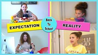 Back to School - Expectation vs Reality Haschak Sisters