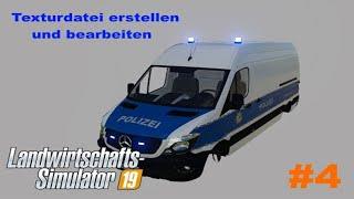 Texturdatei erstellen und bearbeiten  Wir erstellen ein Einsatzfahrzeug #4  German