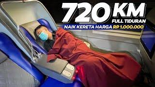 10 JAM REBAHAN DI KERETA MALAM MEWAH TIKETNYA 1.000.000  Trip KA Sembrani Luxury Jakarta - Surabaya