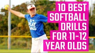 10 Best Softball Drills for 11-12 Year Olds  Fun Youth Softball Drills from the MOJO App