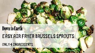 Easy Air Fryer Brussels Sprouts Recipe  Only 4 Ingredients