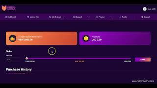 Megma World  how to login and deposit for activation package