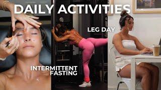 Glute Focused Workout  Waxing  Daily Activities