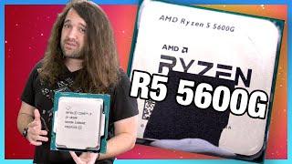 AMD Ryzen 5 5600G APU Review & Benchmarks $260 CPU + GPU vs. 5600X & More