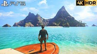Uncharted 4 A Thiefs End PS5 4K HDR Gameplay Chapter 12 At Sea