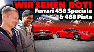 JP Performance - WIR SEHEN ROT  Ferrari 458 Speciale & Ferrari 488 Pista