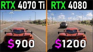 RTX 4070 Ti vs RTX 4080  i9-13900K - Test in 8 Games  Tech MK